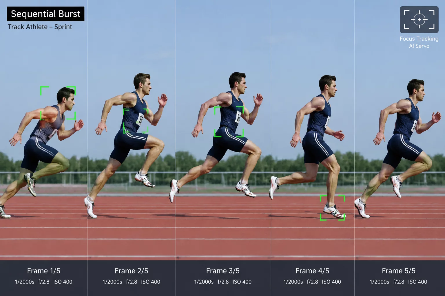 Burst Rate Action Shot Evaluation