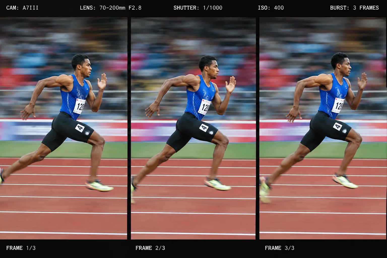 Burst Rate Action Shot Evaluation