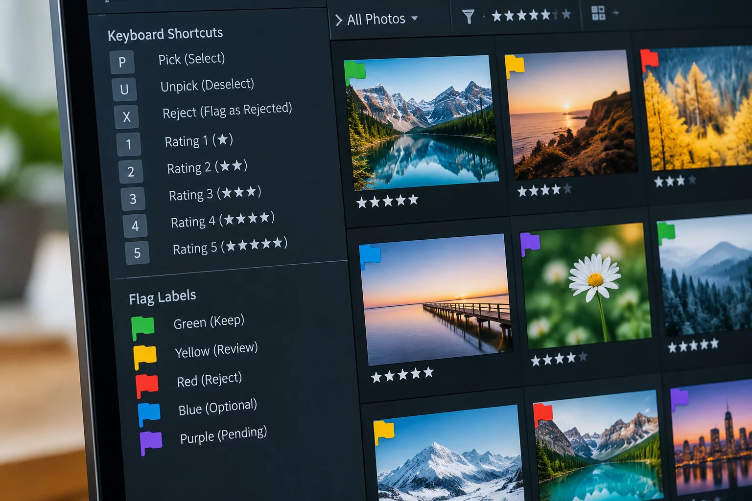 Color Flag Taxonomy for High Volume Culling