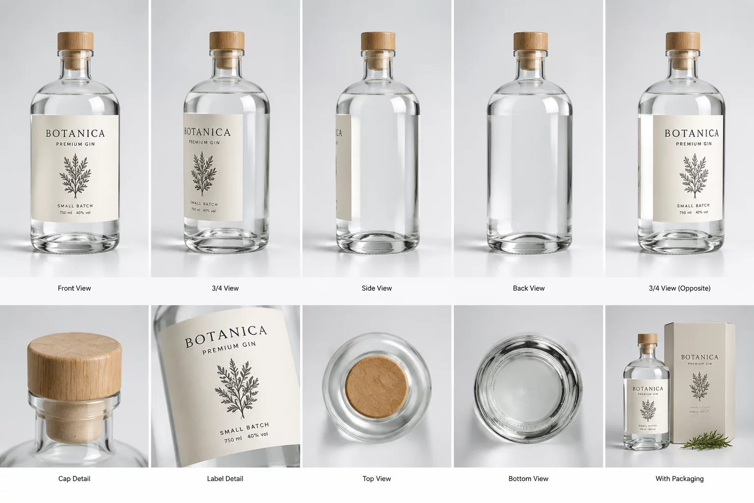 Commercial Packaging Angle Elimination