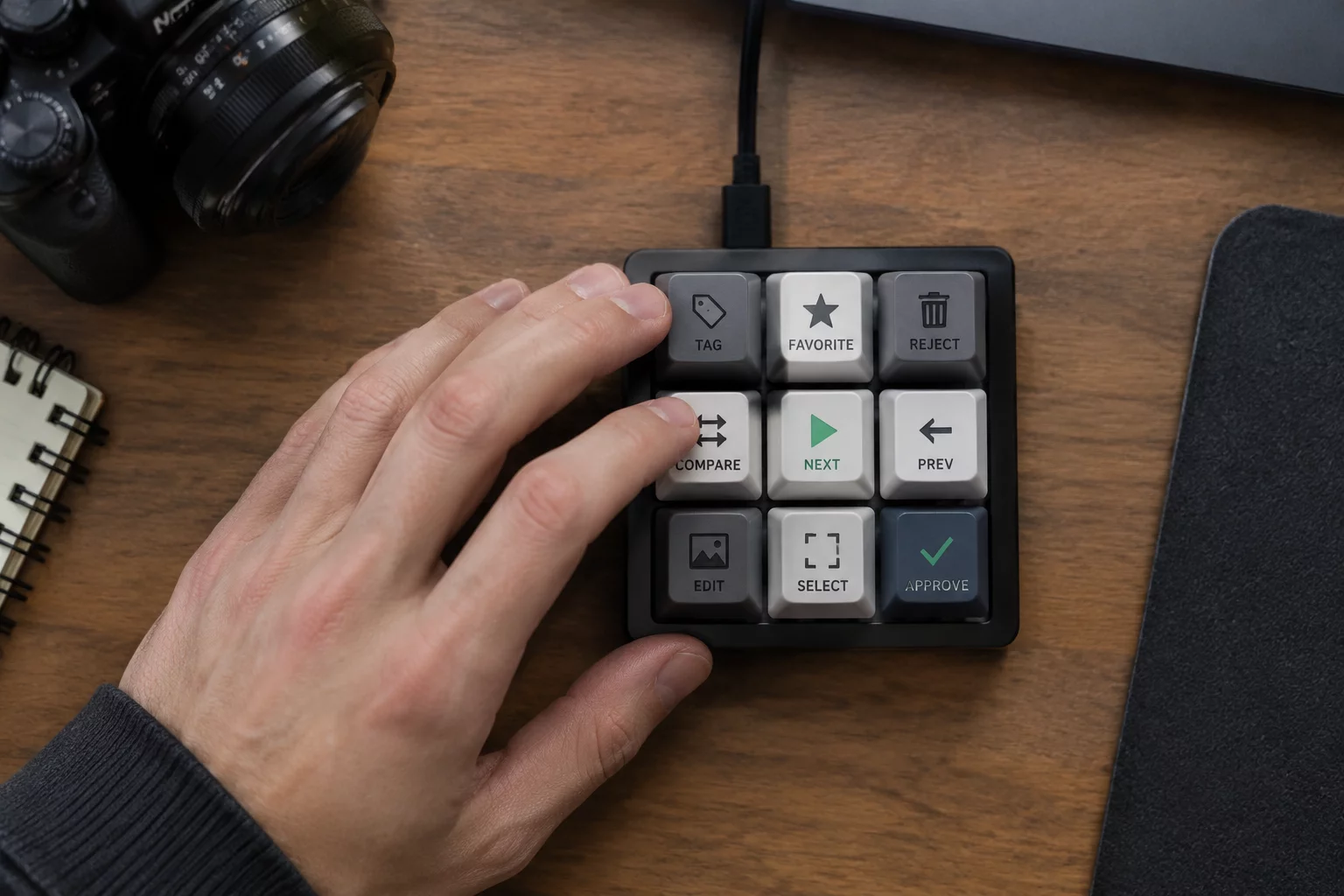 Keyboard Shortcut Ergonomics for Rapid Selection