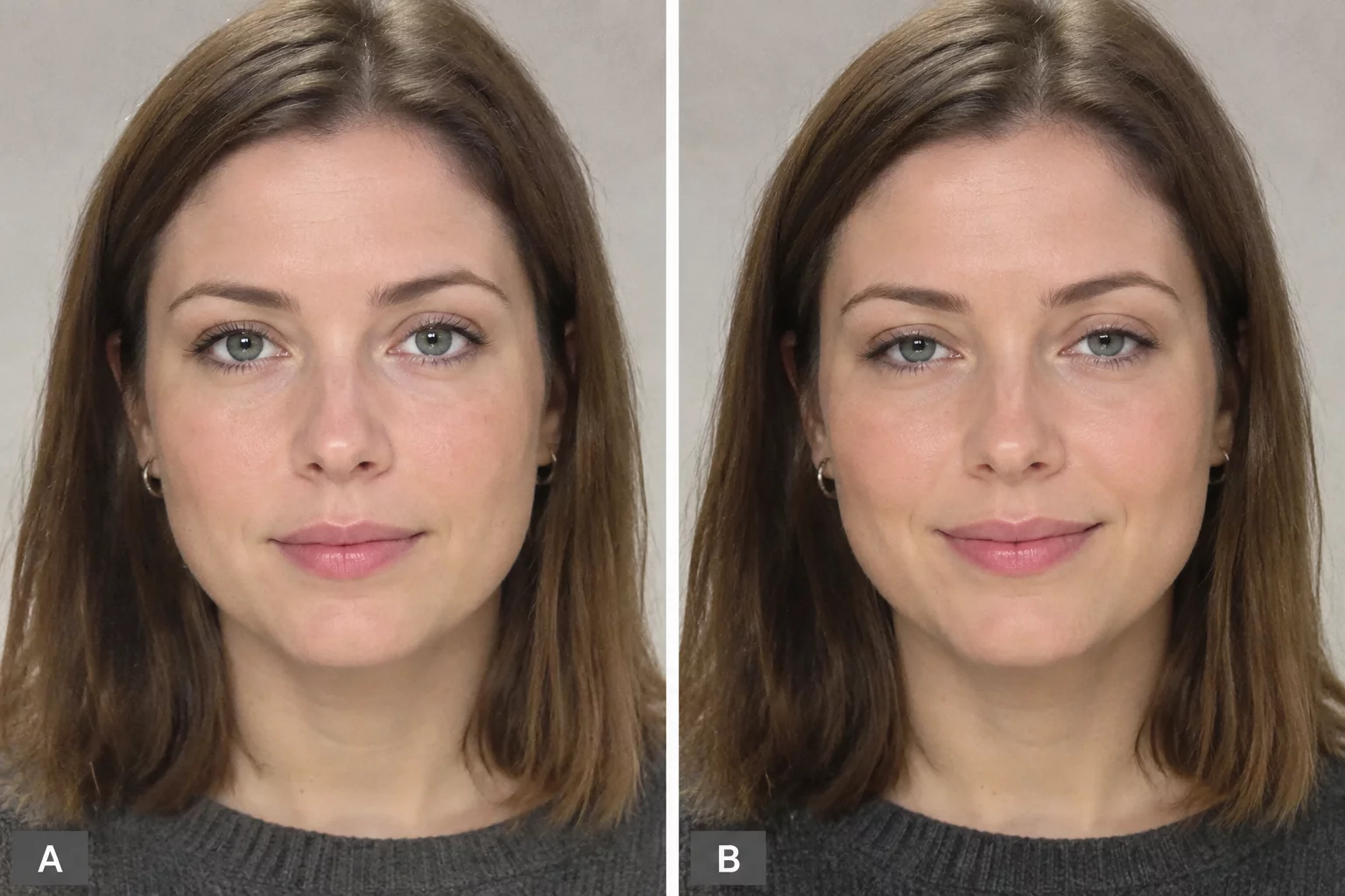 Subtle Micro-Expression Variations in Studio Portraits