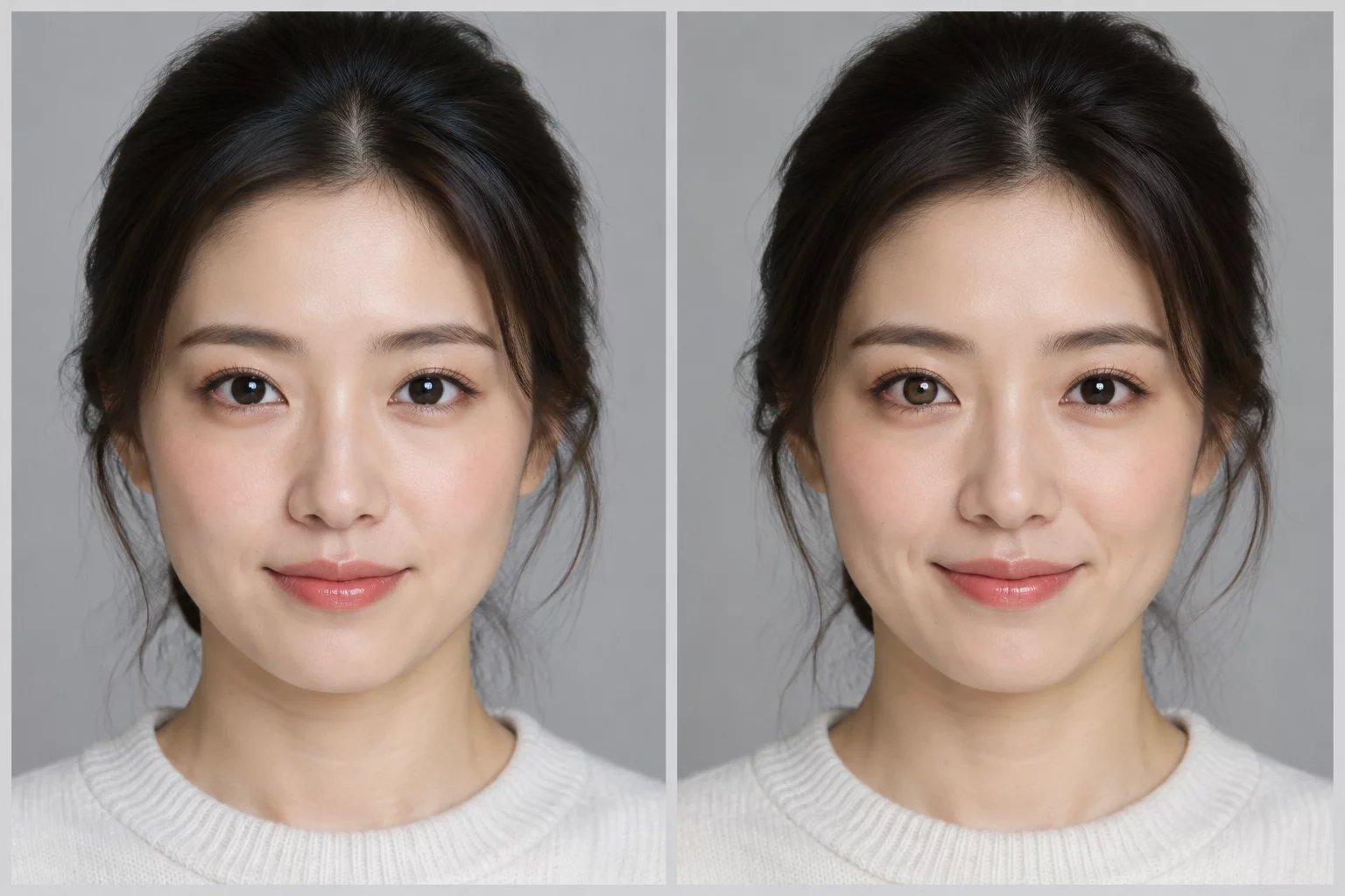 Subtle Micro-Expression Variations in Studio Portraits